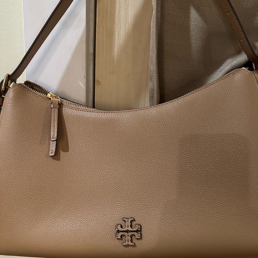 Tory Burch Thea Zip Top Shoulder Bag